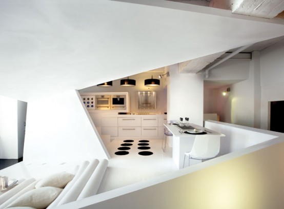 Modern Light Loft Interior