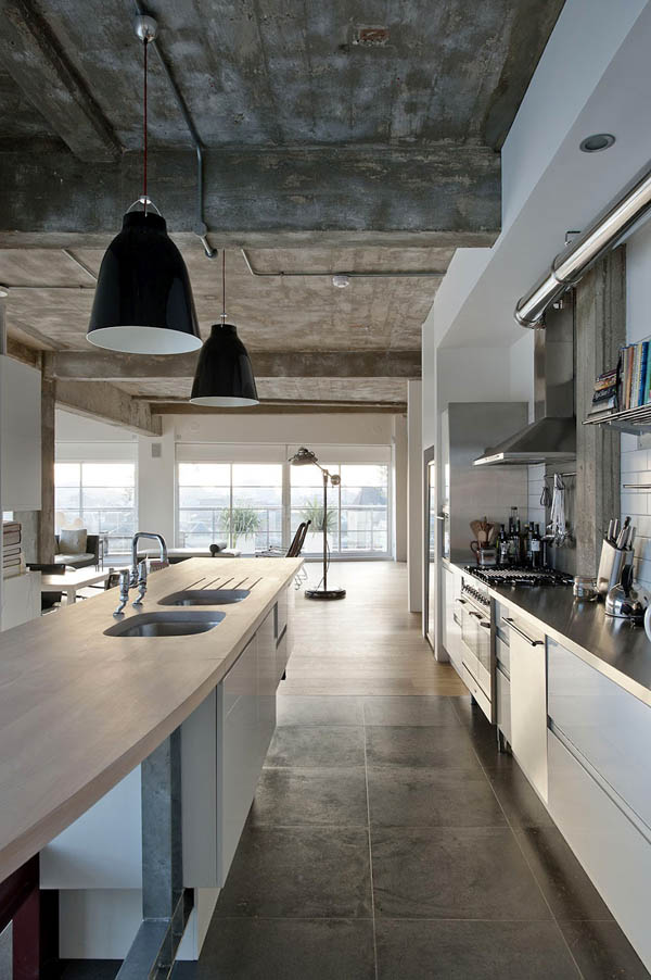 Modern Light Loft Interior