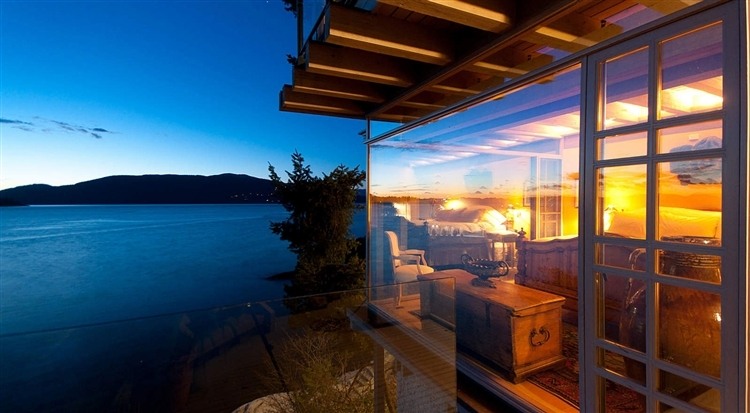 House on a Seaside Bluff