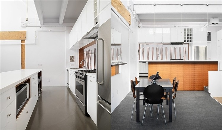 Crosstown Loft interior design