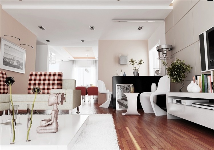 Bright Modern Living Room