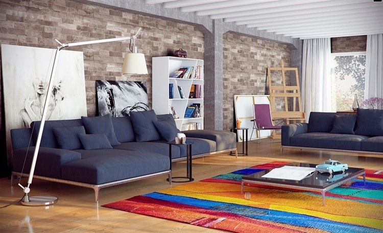 Bright Modern Living Room
