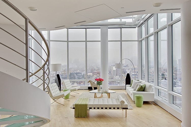 Chelsea Duplex Penthouse by Marie Burgos Design