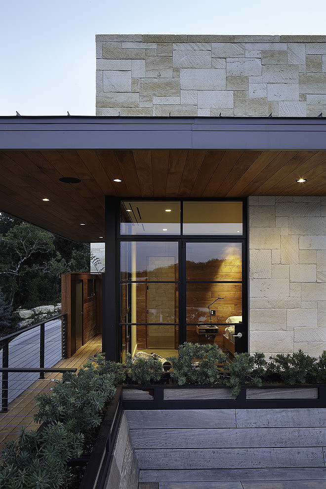 Hill Country Residence by Cornerstone Architects