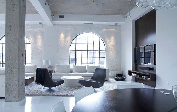 Chic Montreal Penthouse by Julie Charbonneau