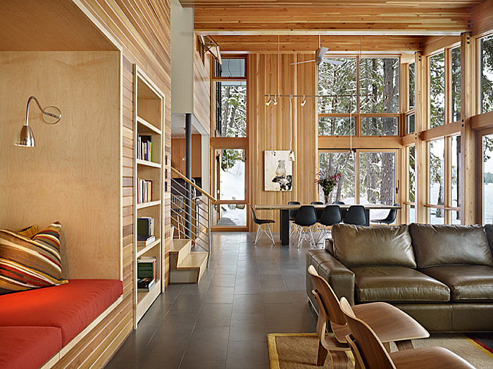 North Lake Wenatchee Cabin by DeForest Architects