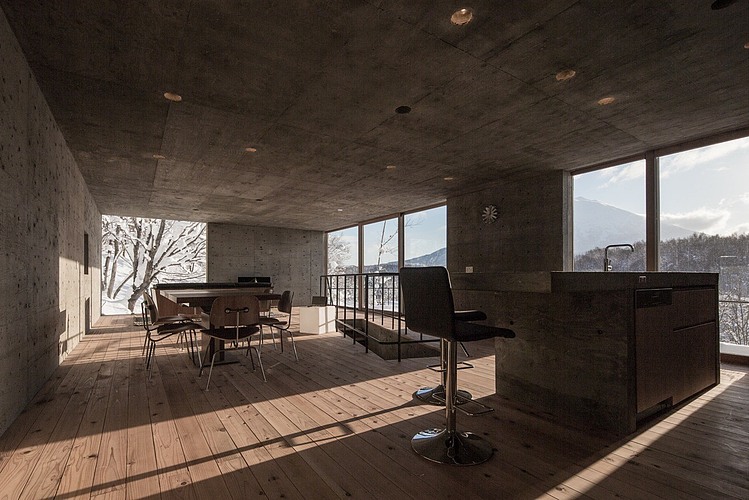 L House in Hirafu by Florian Busch Architects