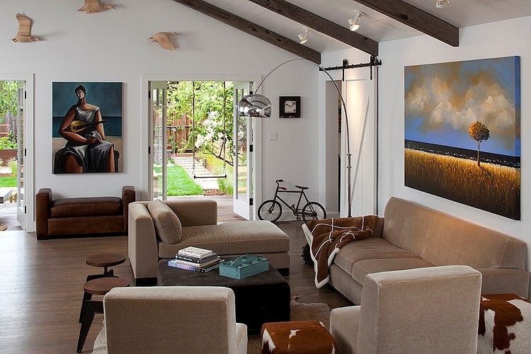Mill Valley House Interior by Artistic Designs for Living
