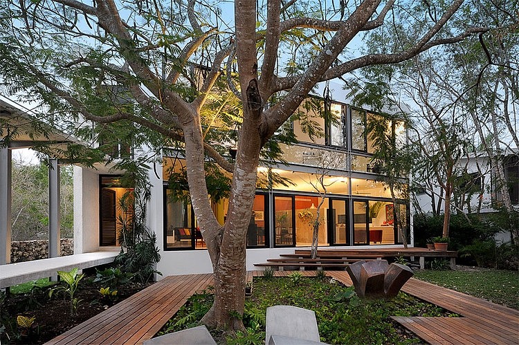 House Among Trees by Muñoz Arquitectos Asociados