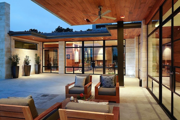 Hill Country Residence by Cornerstone Architects