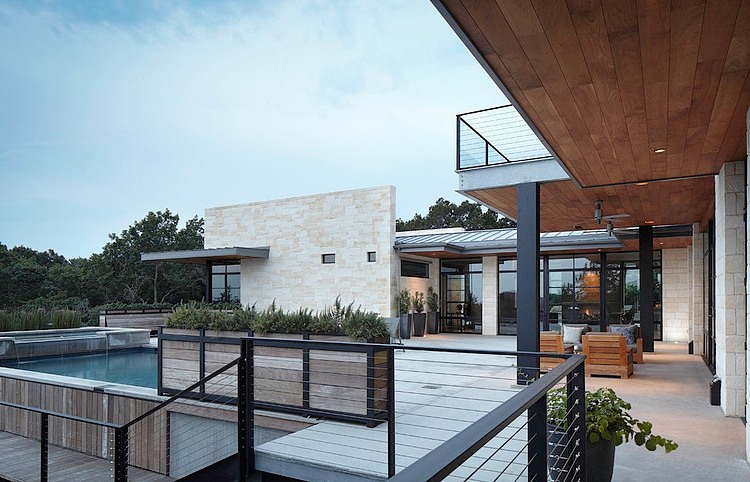 Hill Country Residence by Cornerstone Architects