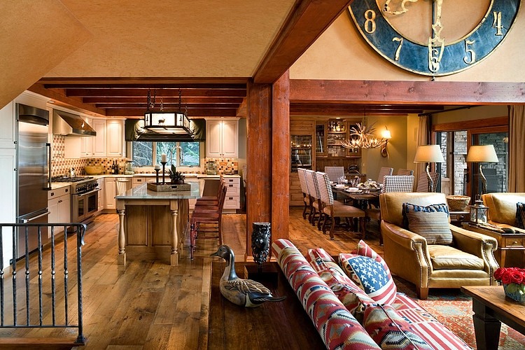 Mountain Retreat by Eberlein Design Consultants