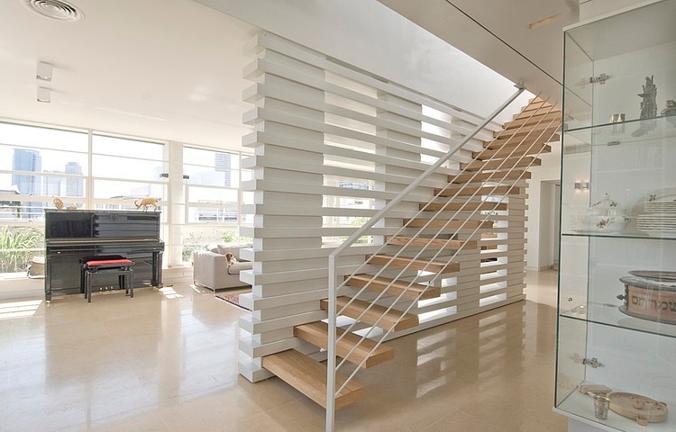 Rooftop Apartment by Amitzi Architects