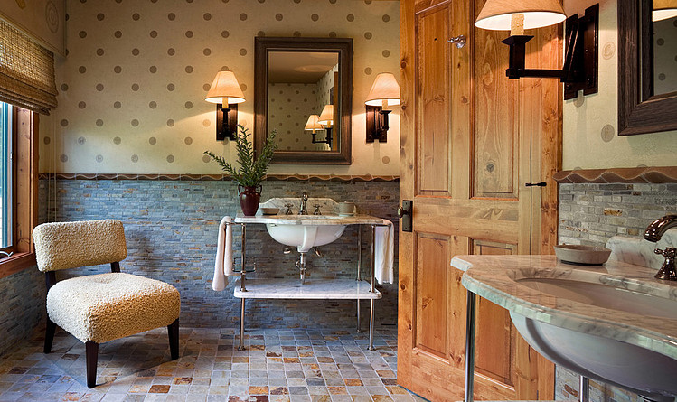 Mountain Retreat by Eberlein Design Consultants