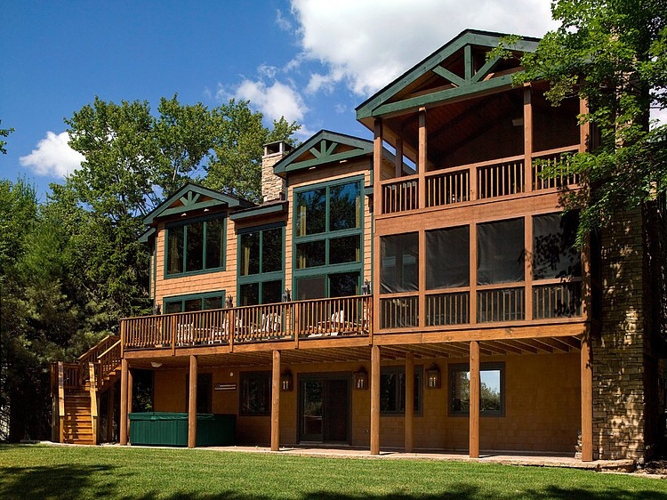 Mountain Retreat by Eberlein Design Consultants