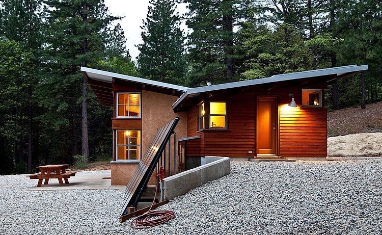 Chalk Hill Cabin by Arkin Tilt Architects
