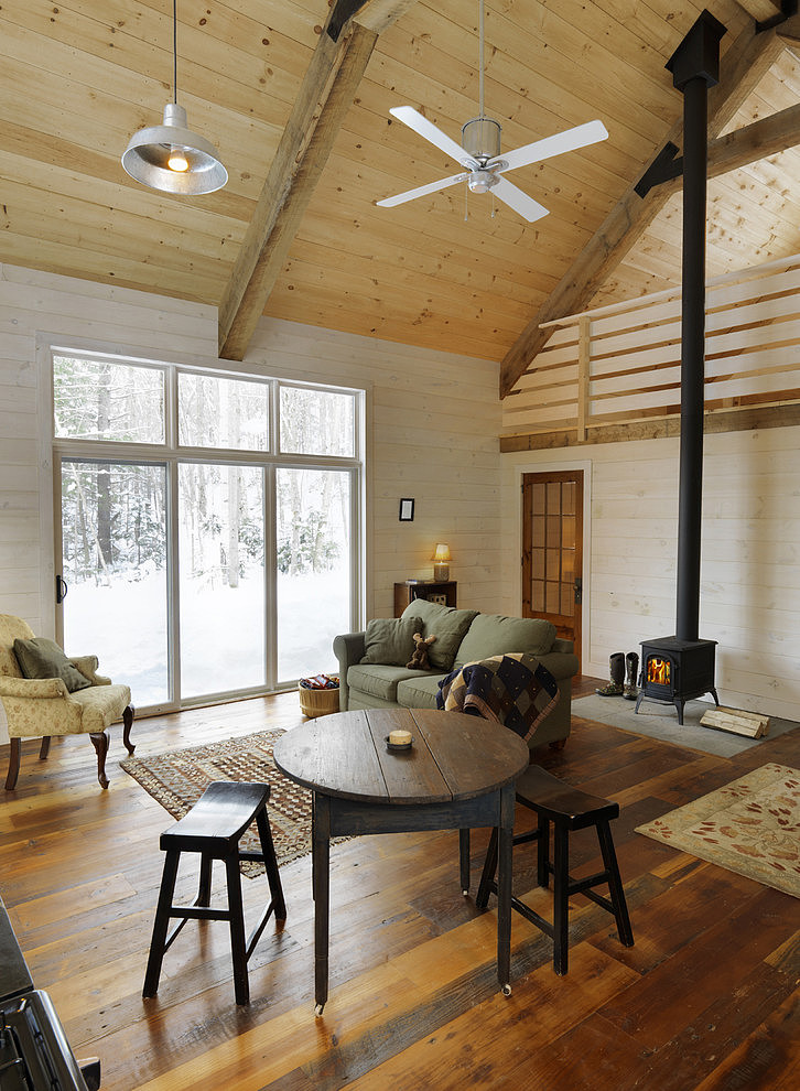 Winter Cabin by Joan Heaton Architects