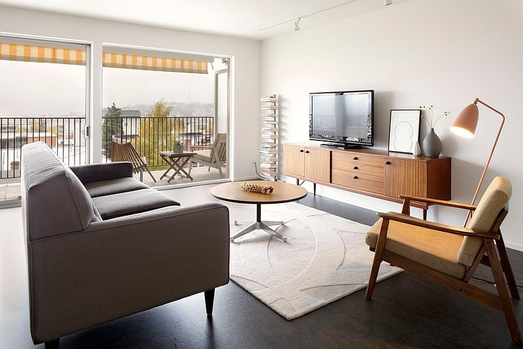 Mid Century Flat Remodel by SHED Architecture & Design
