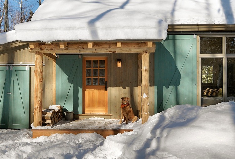 Winter Cabin by Joan Heaton Architects