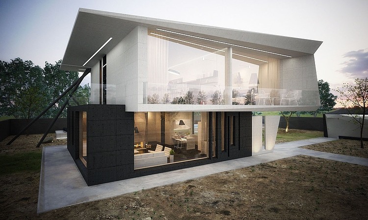 M House in Singera by Marcel Luchian Studio