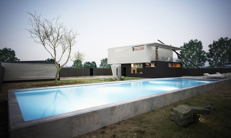 M House in Singera by Marcel Luchian Studio