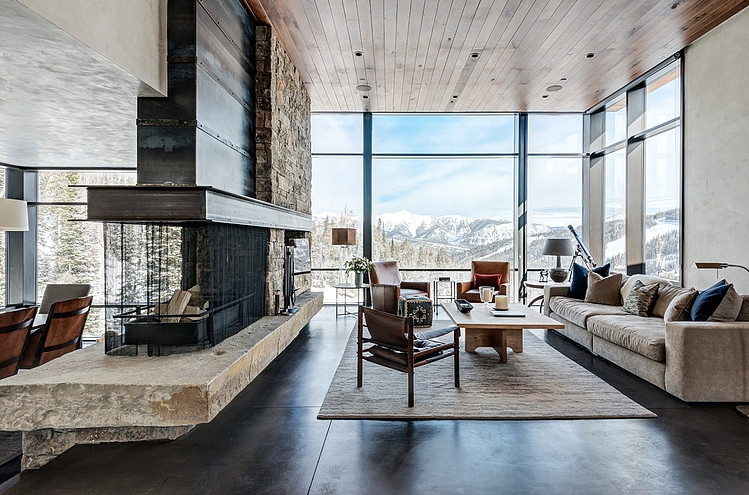 Mountain Modern Retreat by Pearson Design Group