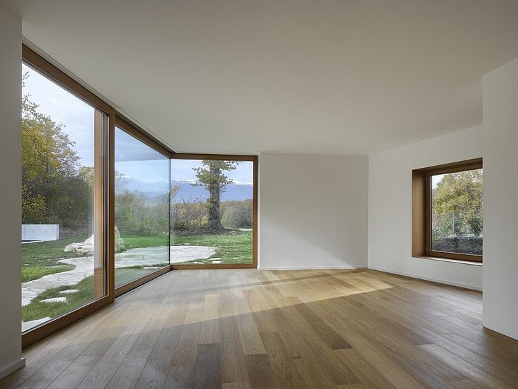 Two in one House by Clavienrossier Architectes