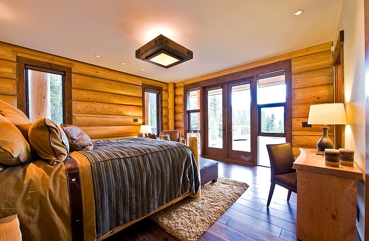 Okanagan Log Home by Sticks and Stones Design Group Inc