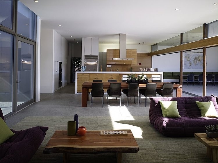 Yin-Yang House by Brooks + Scarpa Architects