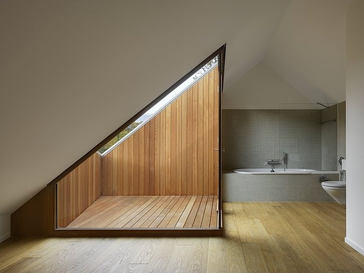 Two in one House by Clavienrossier Architectes