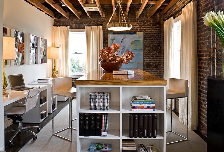 Warm Modern Home by Kenneth Brown Design