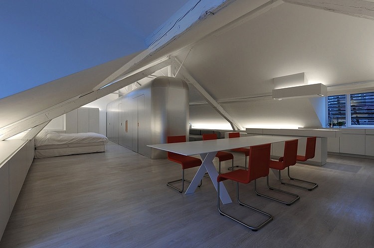 Kempart Loft by Dethier Architectures