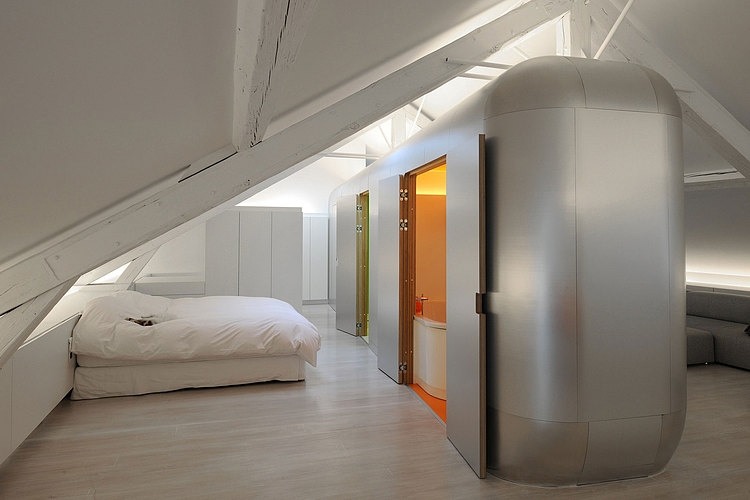 Kempart Loft by Dethier Architectures