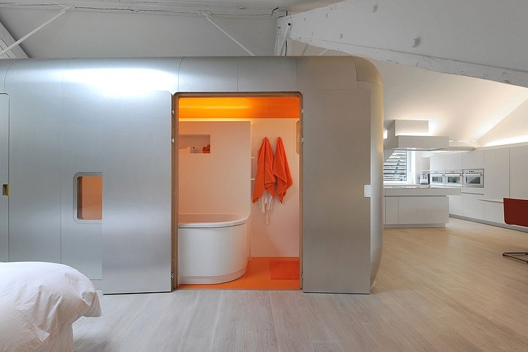 Kempart Loft by Dethier Architectures