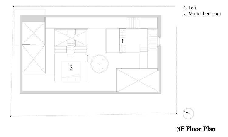 Kre House by No. 555 Architectural Design Office