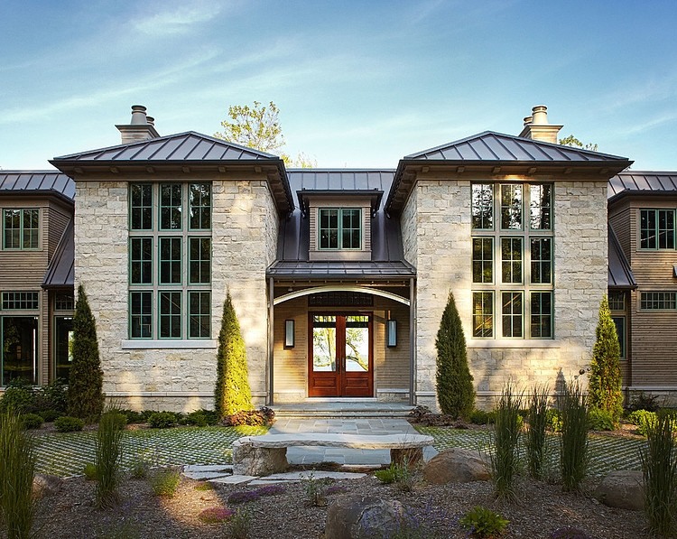 Lake House Retreat by Morgante Wilson Architects