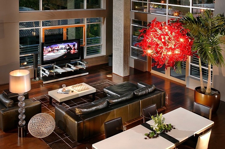 Modern Penthouse by Benning Design Associates
