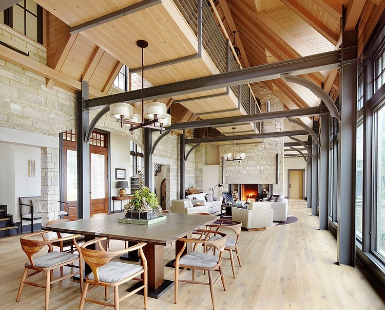 Lake House Retreat by Morgante Wilson Architects