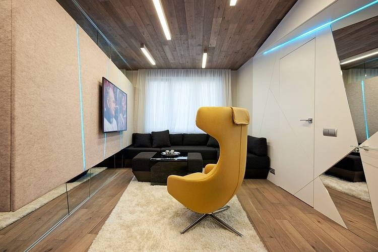 Living Room by Geometrix Design