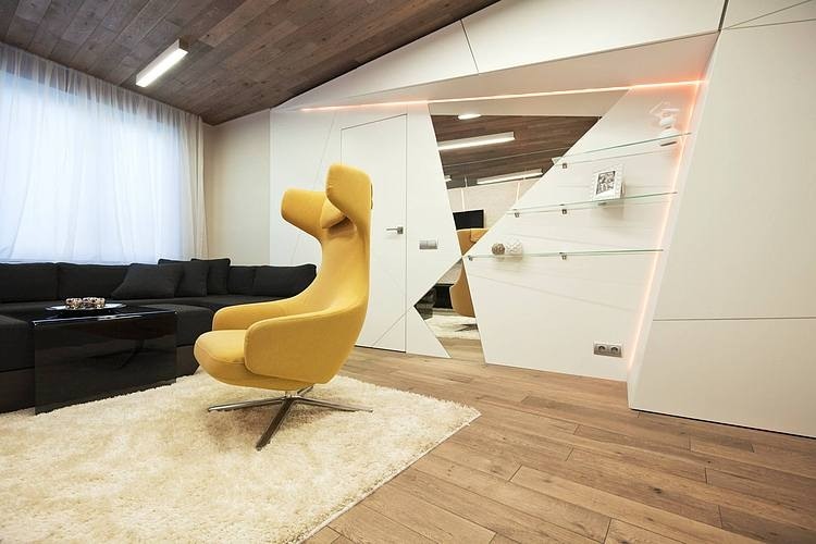 Living Room by Geometrix Design