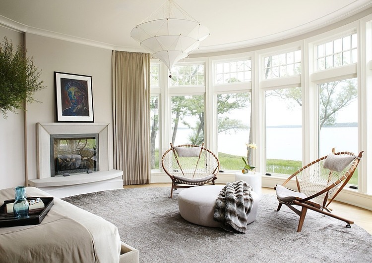 Lake House Retreat by Morgante Wilson Architects