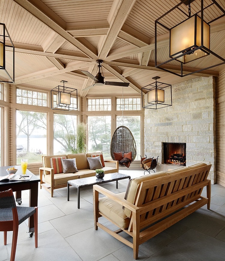 Lake House Retreat by Morgante Wilson Architects