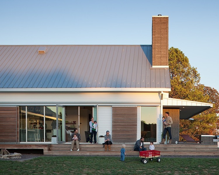 Porch House by Hufft Projects