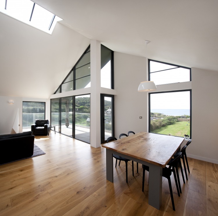 Living area Contemporary Home Cornwall