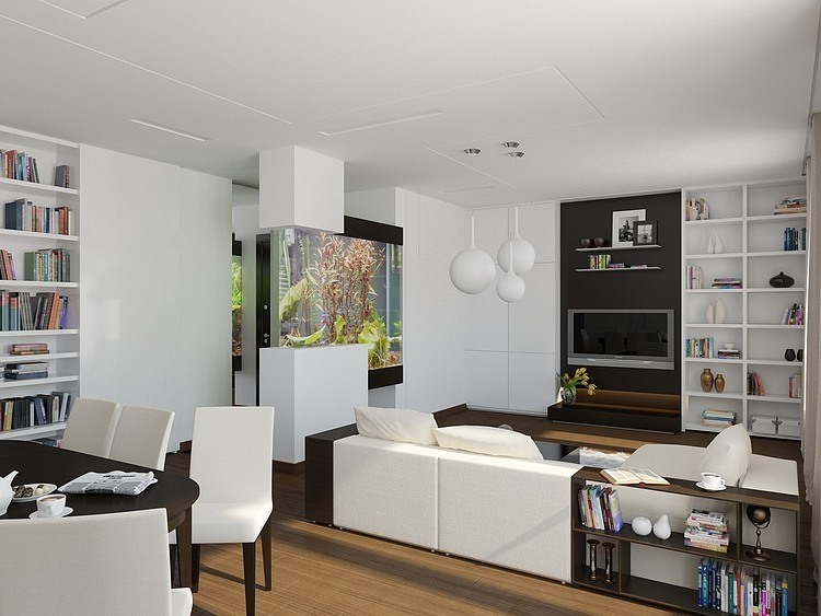 Leninskiy Ave Apartment by Telemak Ananyan