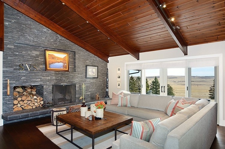 Contemporary Ranch by Bruce Johnson & Associates Interior Design