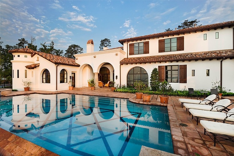 Lake Conroe Spanish by JAUREGUI Architecture Interiors Construction
