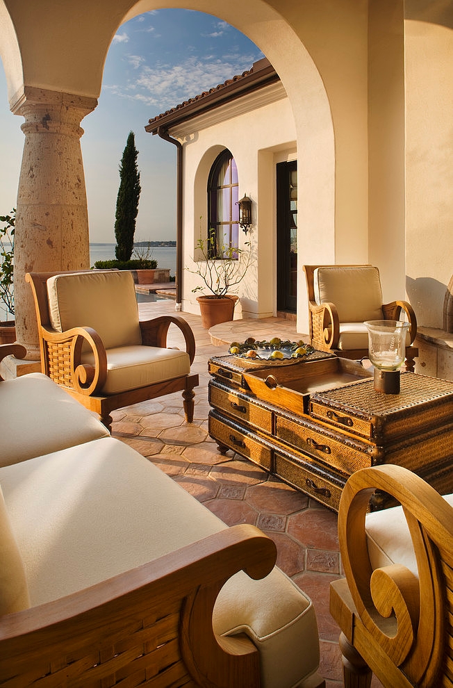 Lake Conroe Spanish by JAUREGUI Architecture Interiors Construction