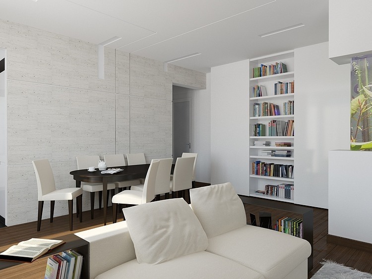 Leninskiy Ave Apartment by Telemak Ananyan