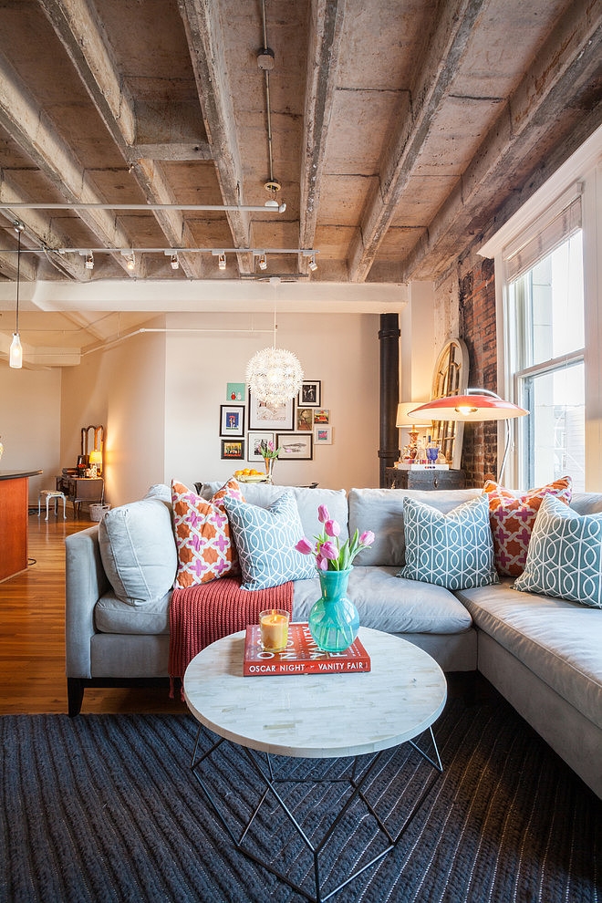 Downtown Loft by Kristina Wilson Design